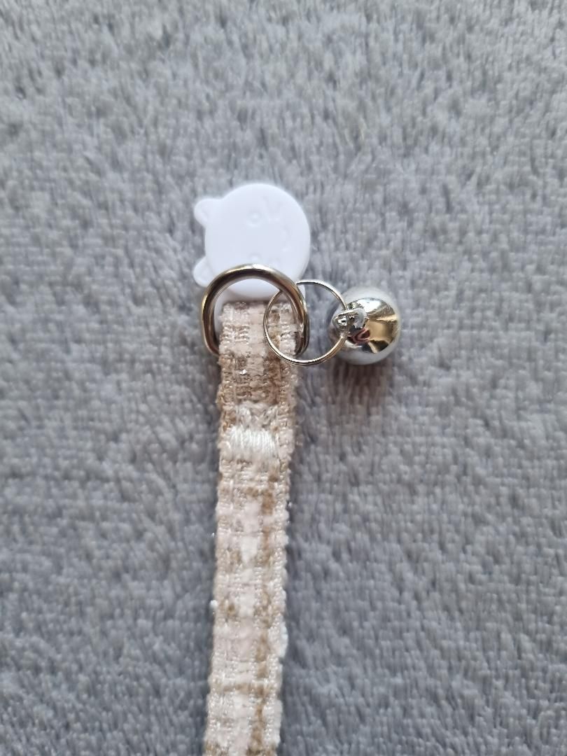 Collier pour Chat à carreaux Beige - Miniature 6