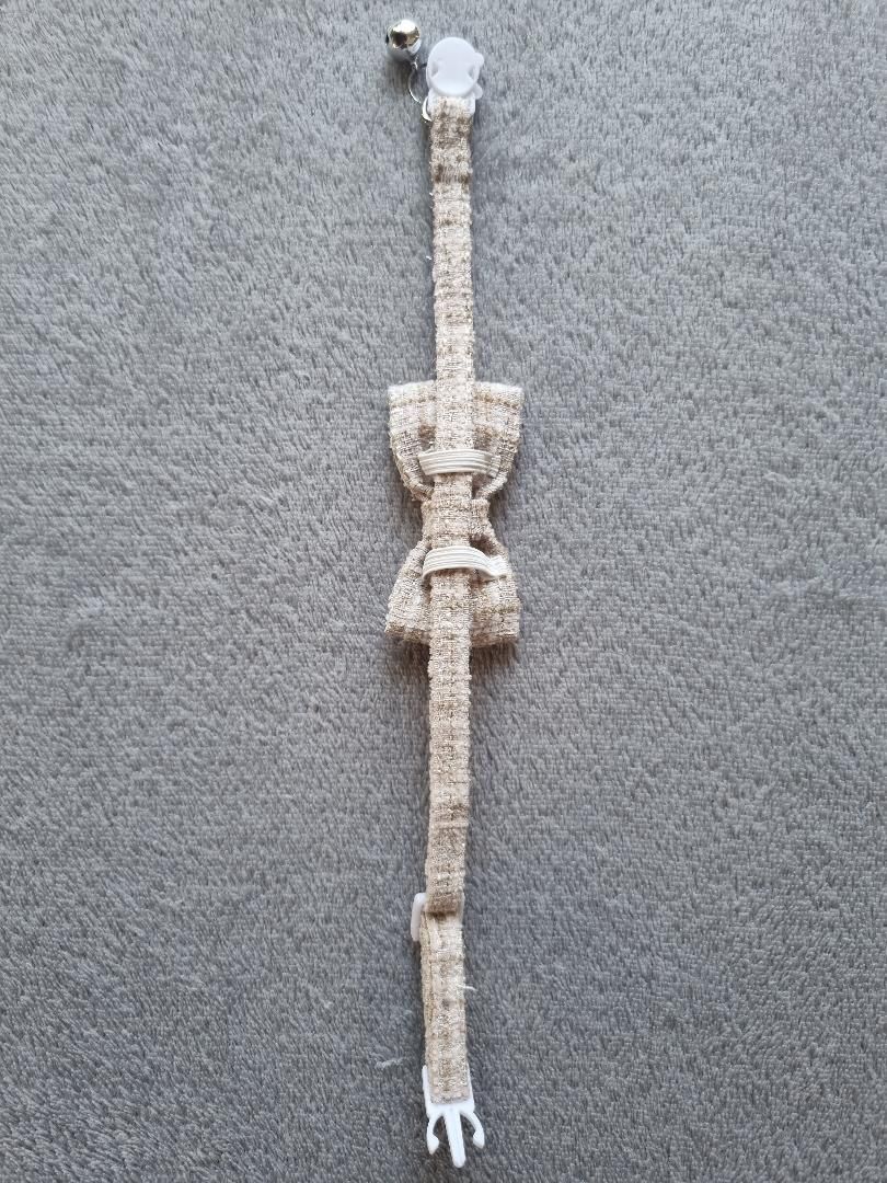 Collier pour Chat à carreaux Beige - Miniature 9