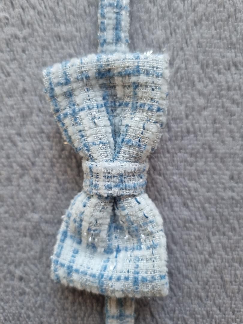 Collier pour Chat à carreaux Bleu - Miniature 5