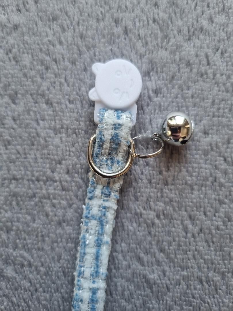 Collier pour Chat à carreaux Bleu - Miniature 6