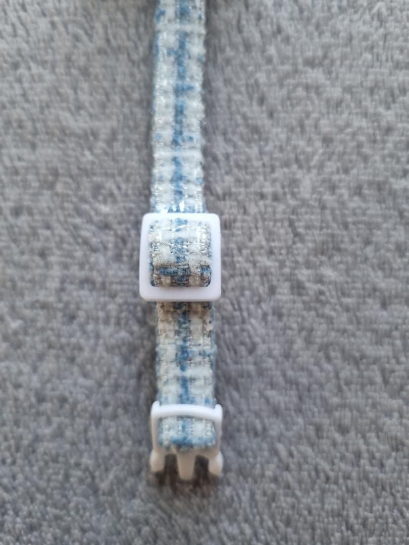 Collier pour Chat à carreaux Bleu - Miniature 7