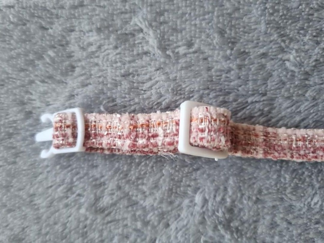 Collier pour Chat à carreaux Rose - Miniature 7