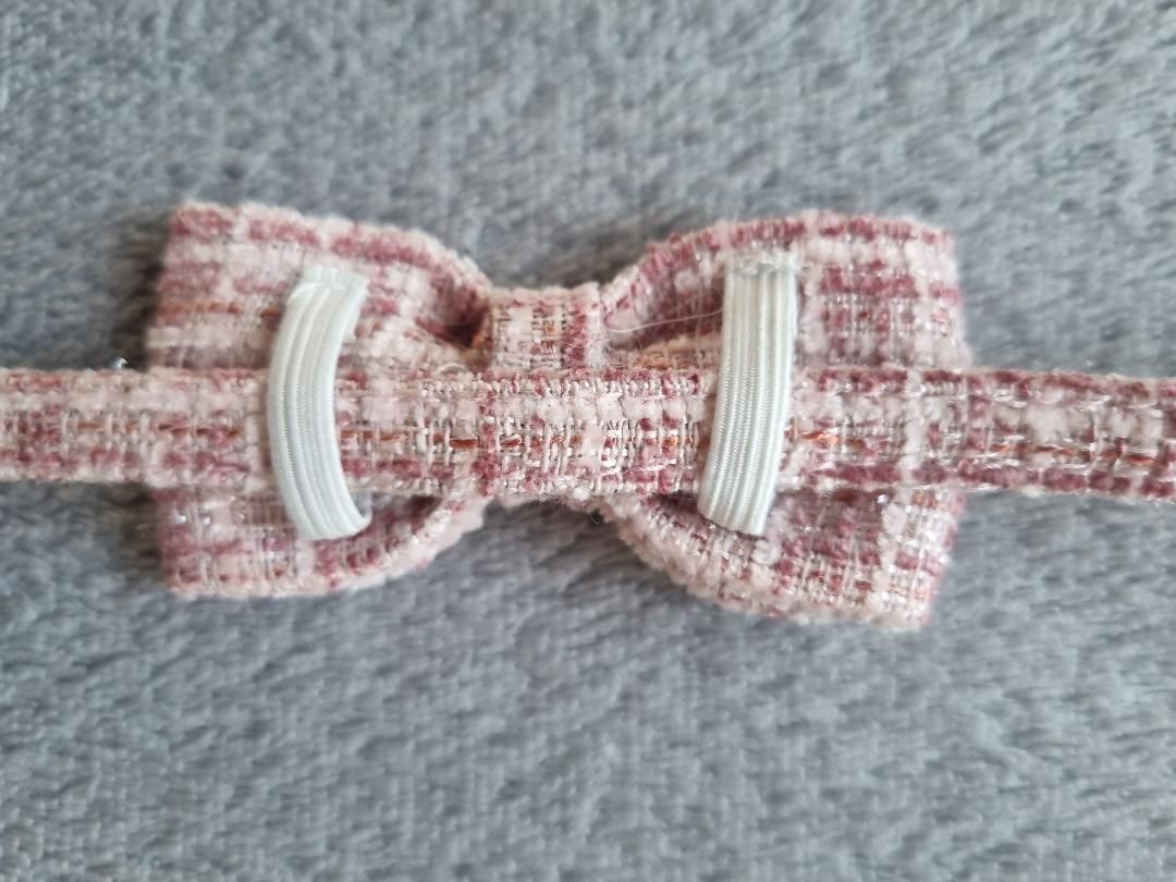 Collier pour Chat à carreaux Rose - Miniature 9